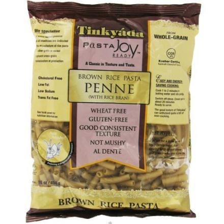 Tinkyada Brown Rice Pasta - Penne, 454g