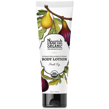 Nourish Organic Hydrating & Smoothing Body Lotion - Fresh Fig, 8oz