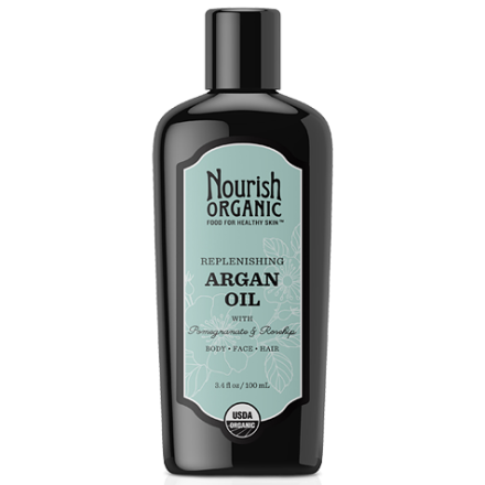 Nourish Organic Replenishing Organic Argan Oil, 3.4oz