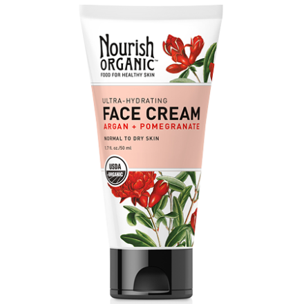 Nourish Organic Ultra-Hydrating Organic Face Cream, 50ml