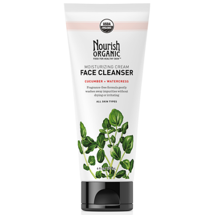 Nourish Organic Moisturizing Organic Face Cleanser, 117ml