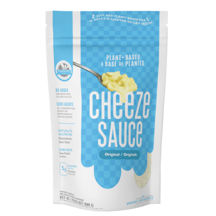 Front of Plantworthy Food Plant-Based Cheeze Sauce Original, 300g
