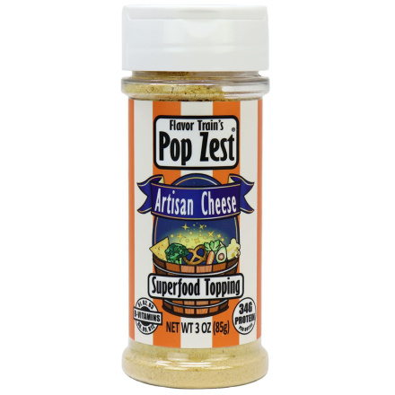 Pop Zest Artisan Cheese Superfood Topping, 85g