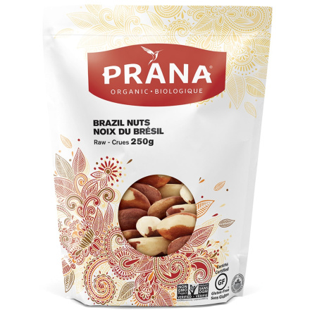Prana Organic Brazil Nuts, 250g