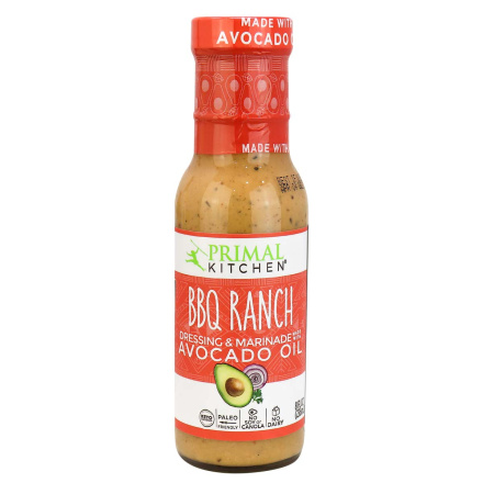 Front of Primal Kitchen BBQ Ranch Dressing & Marinade, 236ml