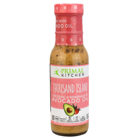 Front of Primal Kitchen Thousand Island Dressing, 237ml