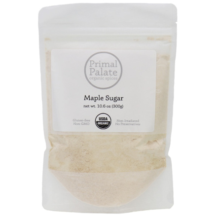 Primal Palate Organic Maple Sugar, 300g