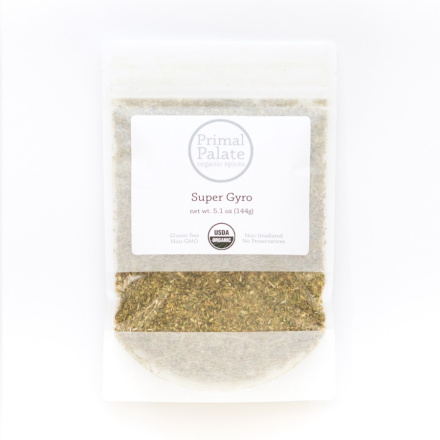 Primal Palate Organic Super Gyro Seasoning, 144g