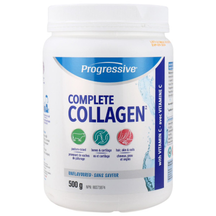 Front of Progressive Complete Collagen Unflavoured, 500g
