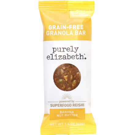Purely Elizabeth Grain-Free Superfood Granola Bar Banana Nut Butter, 1 Bar