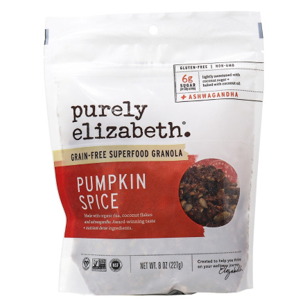 Purely Elizabeth Grain Free Superfood Granola Pumpkin Spice, 227g