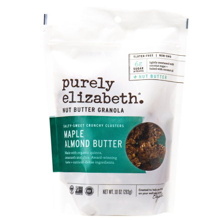 Purely Elizabeth Gluten-Free Ancient Grain Granola Maple & Almond Butter, 283g