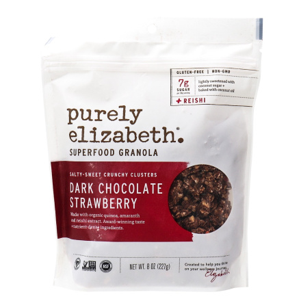 Purely Elizabeth Superfood Granola Dark Chocolate Strawberry, 227g