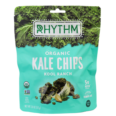 Rhythm Superfoods Organic Kale Chips Kool Ranch, 57g