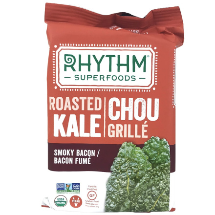 Rhythm Roasted Kale Smoked Bacon, 21g