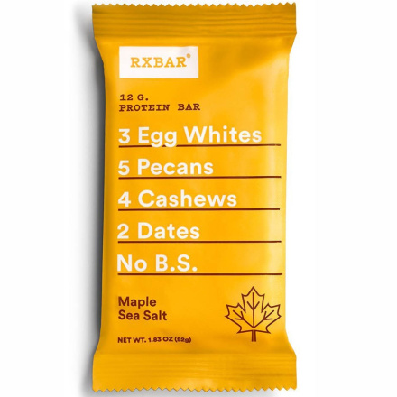 RX Bar Maple Sea Salt, 52g