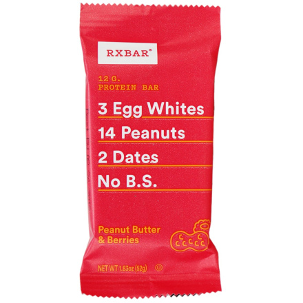 RX Bar Peanut Butter & Berries, 52g