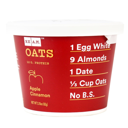 RX A.M. Oats Apple Cinnamon, 62g
