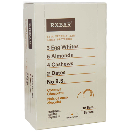 RX Bar Coconut Chocolate, 12 pack
