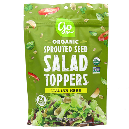 Go Raw Sprouted Seed Salad Toppers - Italian Herb, 113g