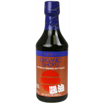 San-J Organic Shoyu, 592ml