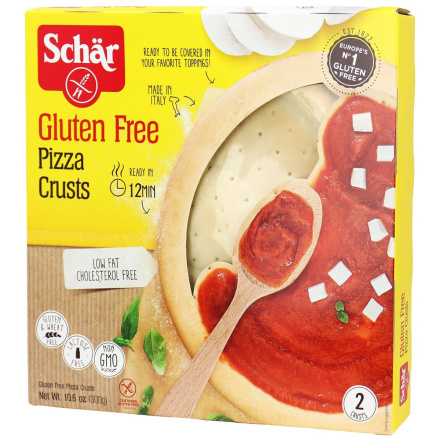 Schar Gluten Free Pizza Crust, 2 crusts