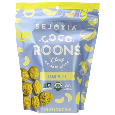Sejoyia Lemon Pie Organic Coco-Roons, 176g