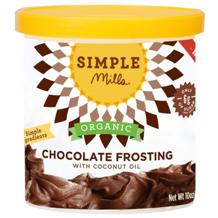 Simple Mills Organic Chocolate Frosting, 284g