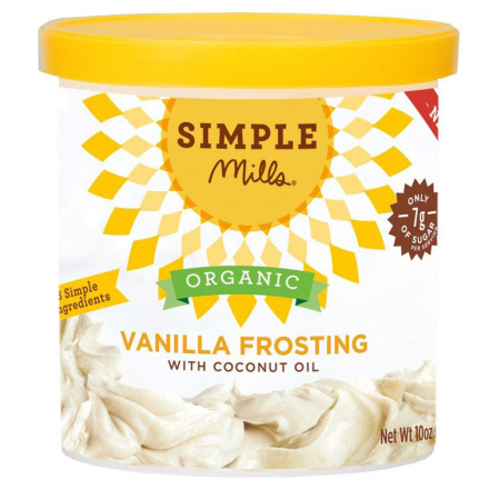 Simple Mills Organic Vanilla Frosting, 284g