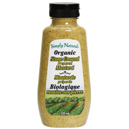 Simply Natural Organic Stone Ground Mustard, 330ml