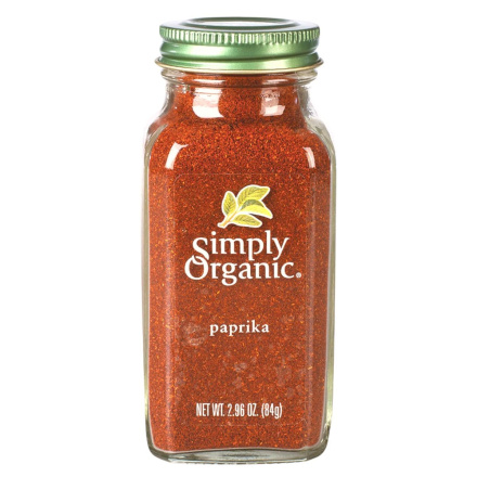 Front of Simply Organic Paprika