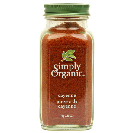 Simply Organic Cayenne Pepper, 71g