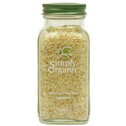 Simply Organic Onion White Minced, 79g
