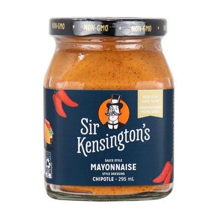 Front of Sir Kensington's Chipotle Mayonnaise, 295ml