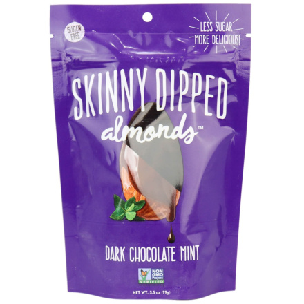 Skinny Dipped Almonds Dark Chocolate Mint, 99g