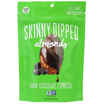Skinny Dipped Almonds Dark Chocolate Espresso, 99g