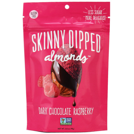 Skinny Dipped Almonds Dark Chocolate Raspberry, 99g
