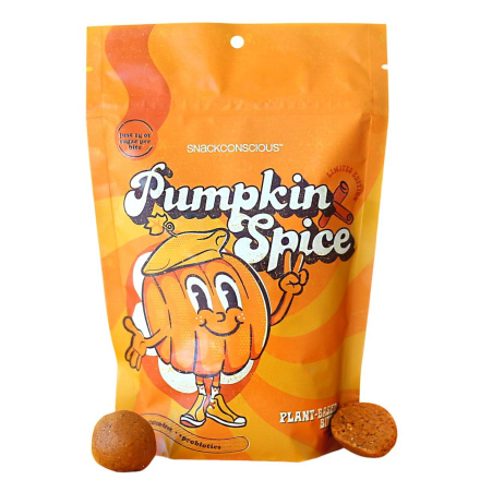 Front of Snackconcious Gluten-Free Protein Bites Pumpkin Spice