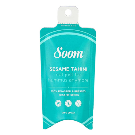 Front of Soom Sesame Tahini, 28g