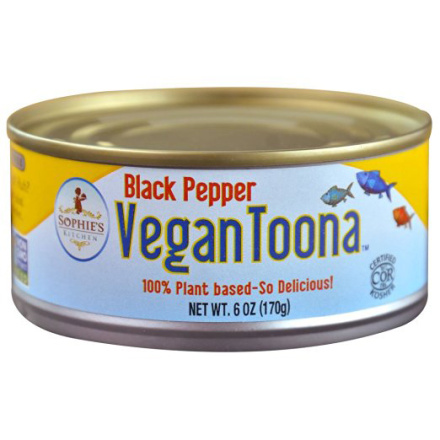 Sophie's Kitchen Black Pepper Vegan Toona, 170g