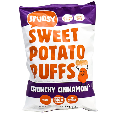 Spudsy Crunchy Cinnamon Sweet Potato Puffs, 113.4g