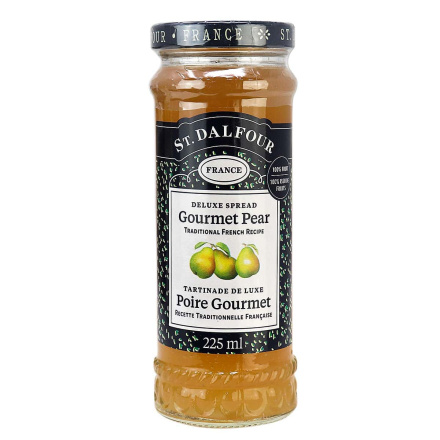 St. Dalfour Deluxe Fruit Spread Orchard Pear, 225ml