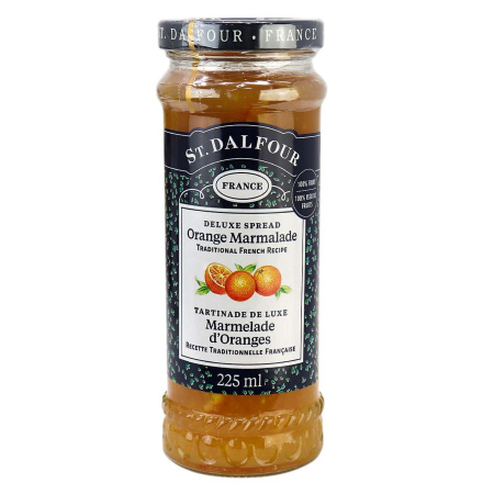St. Dalfour Fruit Spread Orange Marmalade, 225ml