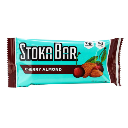 Stoka Bar Cherry Almond, 1 bar