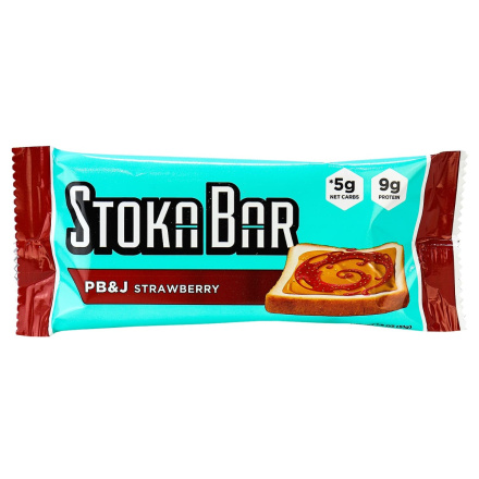 Stoka Bar PB&J Strawberry, 1 bar