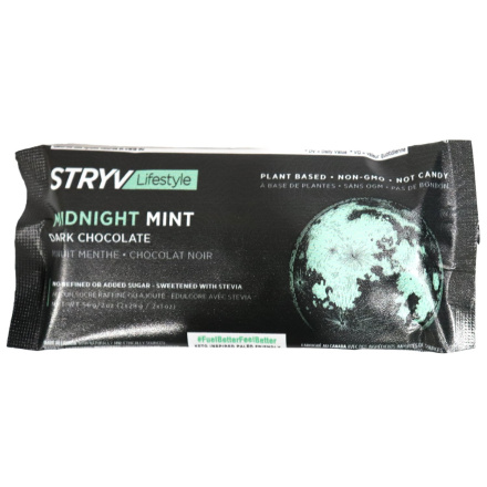 Stryv 100% Dark Chocolate, Mint, 56g