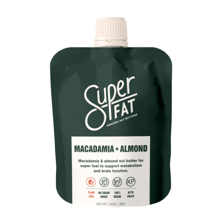 SuperFat Macadamia Nut Butter with Almond, 42g 