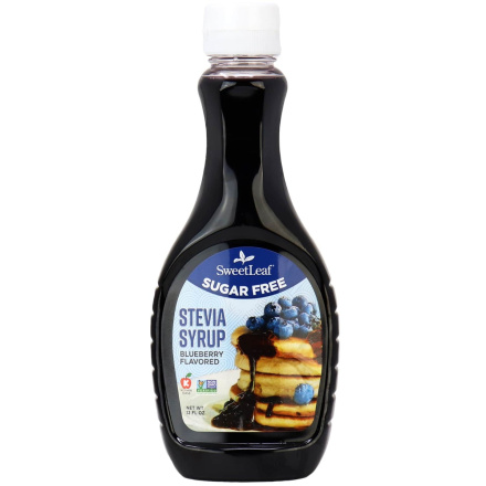 SweetLeaf Blueberry Sugar Free Stevia Syrup, 354ml