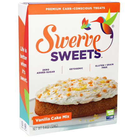 Swerve Sweets Ketogenic Vanilla Cake Mix, 324g