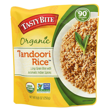 Tasty Bites Organic Tandoori Rice, 250g